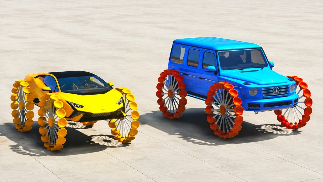 Plunger Wheels Cars In GTA 5