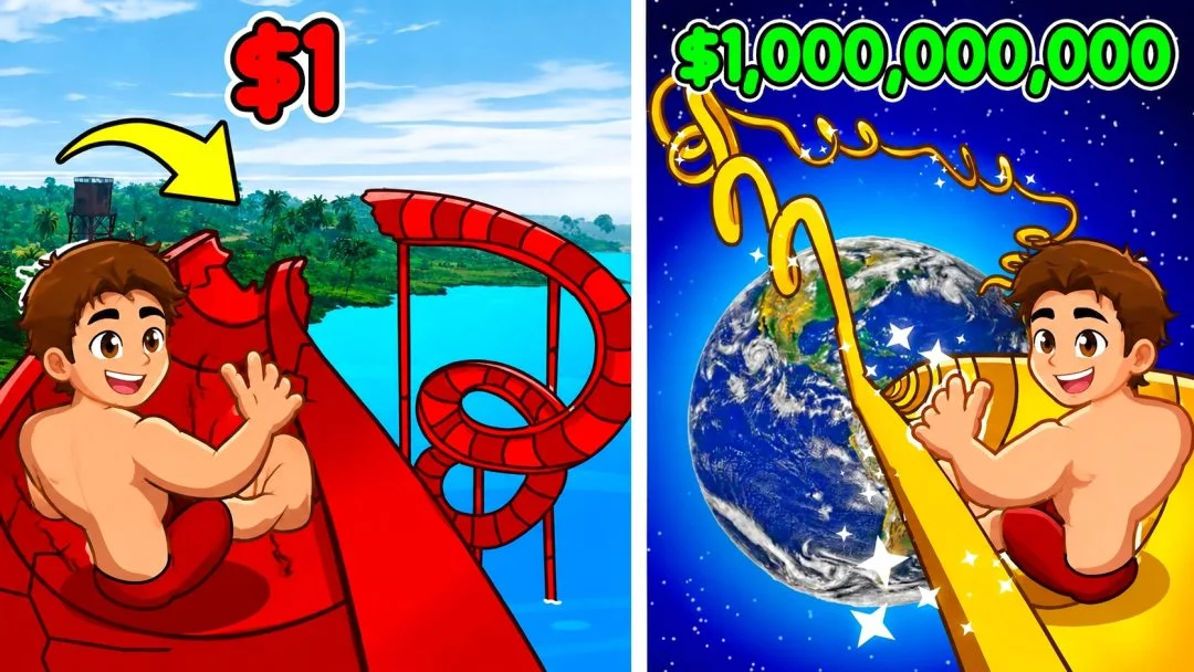 $1 Vs $1 Million Waterslide In GTA 5